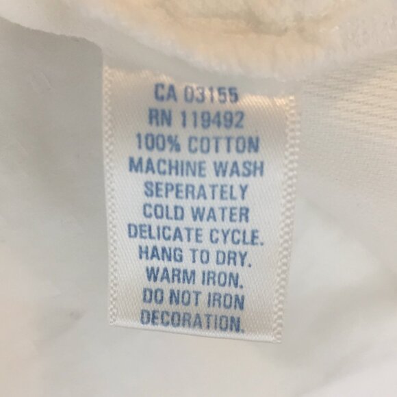 April Cornell Cotton Shirt Blouse sz S - White - Picture 8 of 8